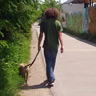 Gordie and railpath